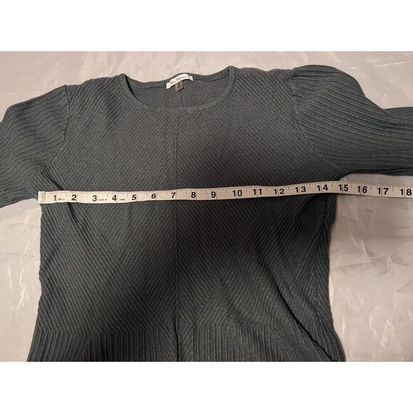 Vila Milano Womens Gray Wool Blend Ribbed Knit,Pullover Sz Small - Picture 8 of 11